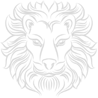 Leo Zodiac sign on White Background