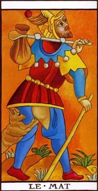 The fool Ancien Tarot De Marseille