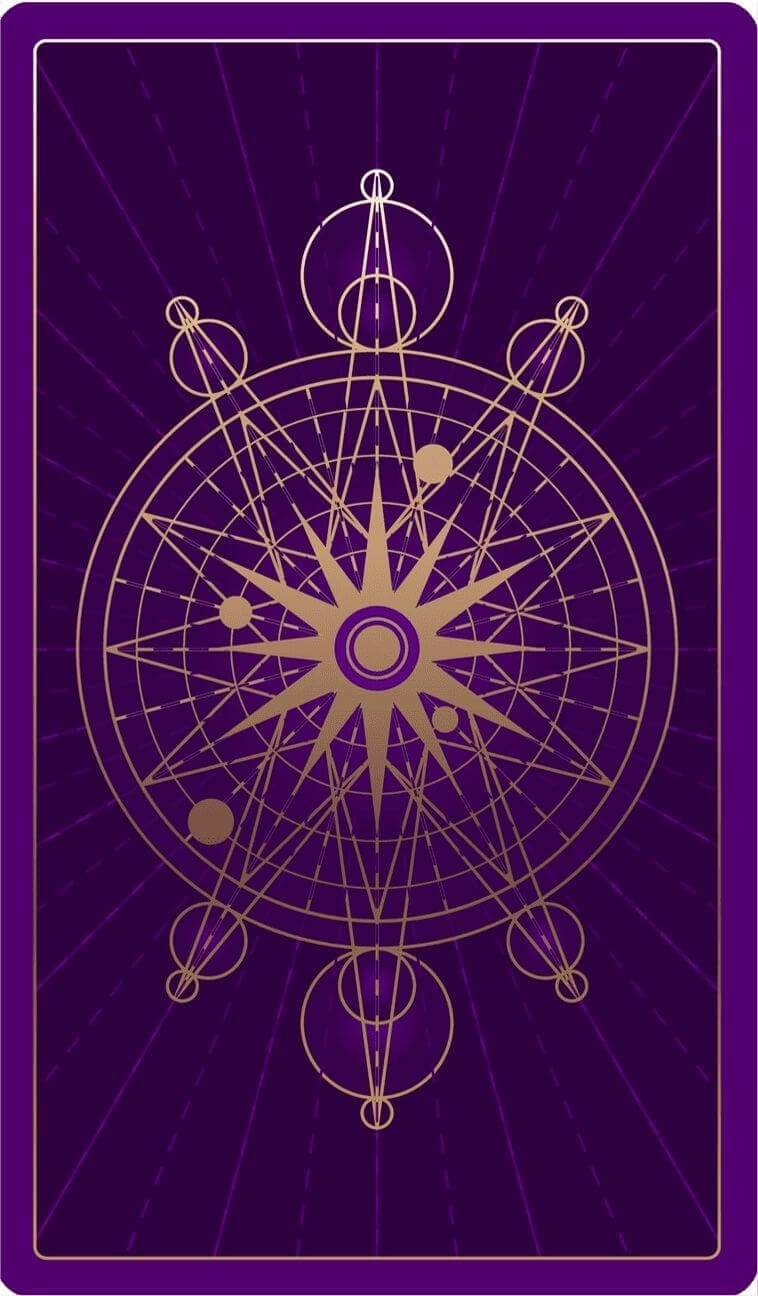 back of card